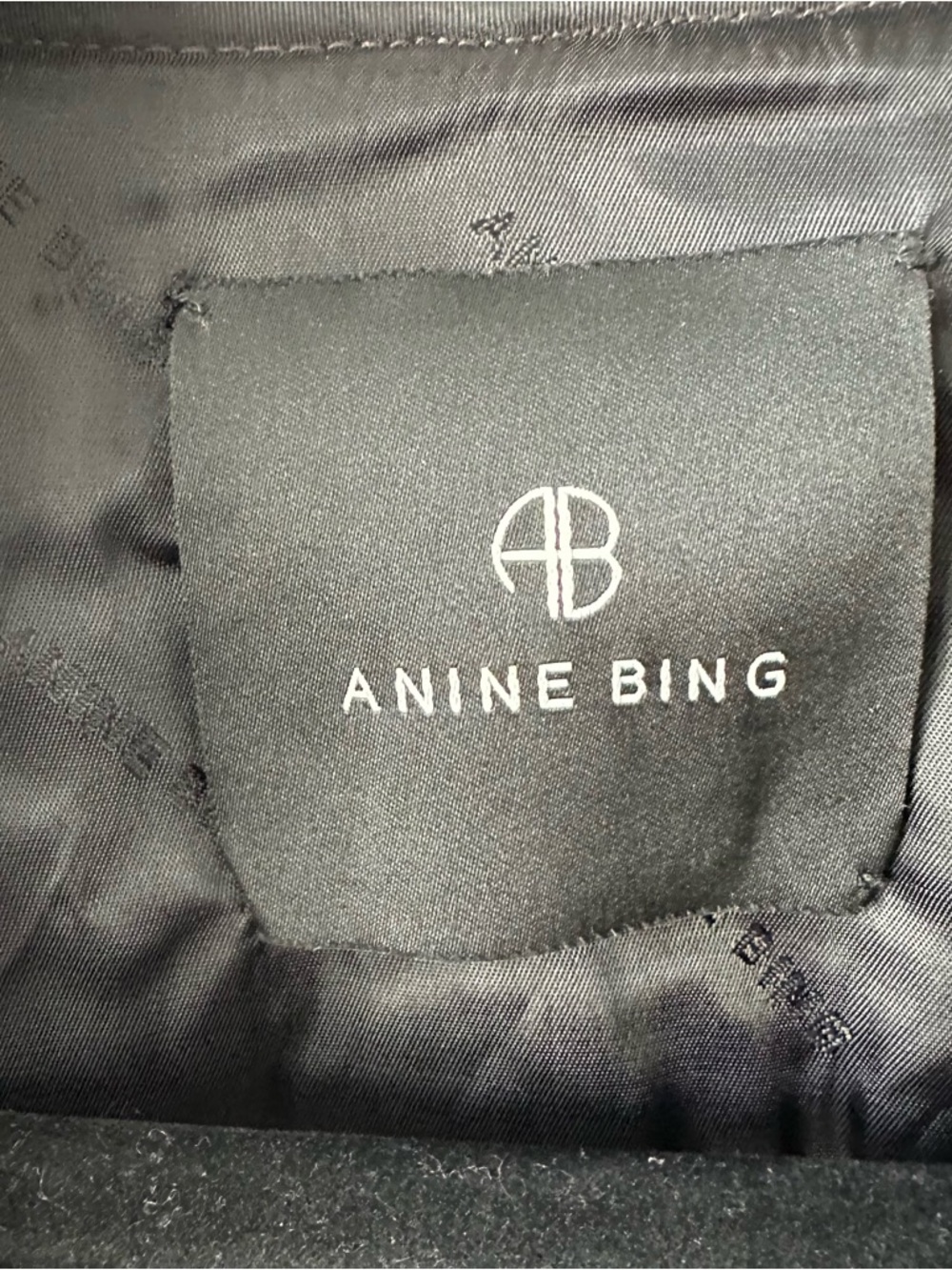 ANINE BING Kelanie Brown Jacket in Recycled Leather SZ XS - Picture 3 of 9